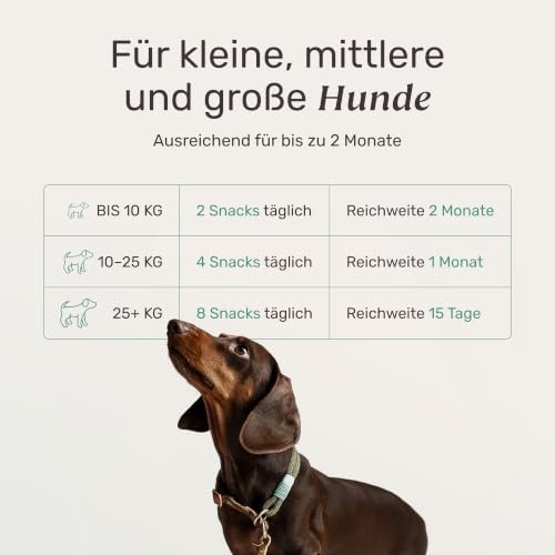 mammaly Fresh Smile® Zahnpflege-Komplex für Hunde mit Algenöl (120 Snacks)|B09YCXVSPC