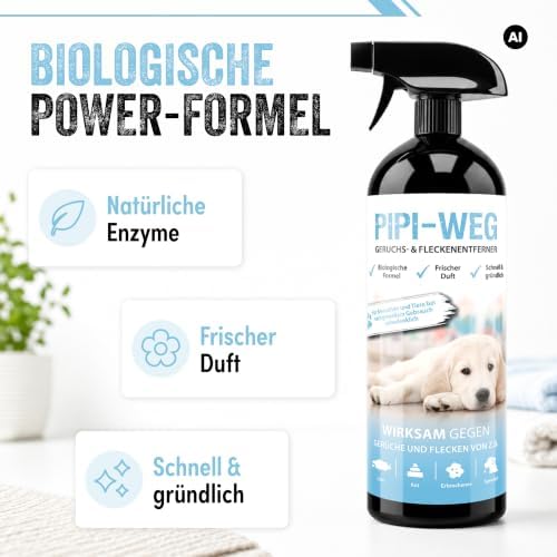 Enzymreiniger Hundeurin 750 ml - Geruchsentferner Hund Welpe Hundebox|B09V1C9V5S