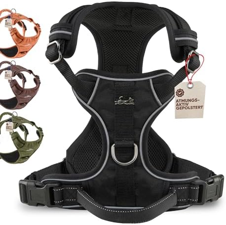 Freudentier Dog Harness Breathable Padded Anti-Pull Harness|B0DP1G5L3X