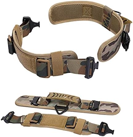 Gepolstertes Hundehalsband 7cm Breit mit Zwei Schnalle, Kontrollgriff Taktisch Verstellbar Hunde Halsband für Große Hunde (Braun)|B09BL96G9Y