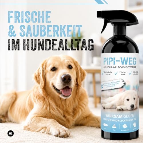 Enzymreiniger Hundeurin 750 ml - Geruchsentferner Hund Welpe Hundebox|B09V1C9V5S