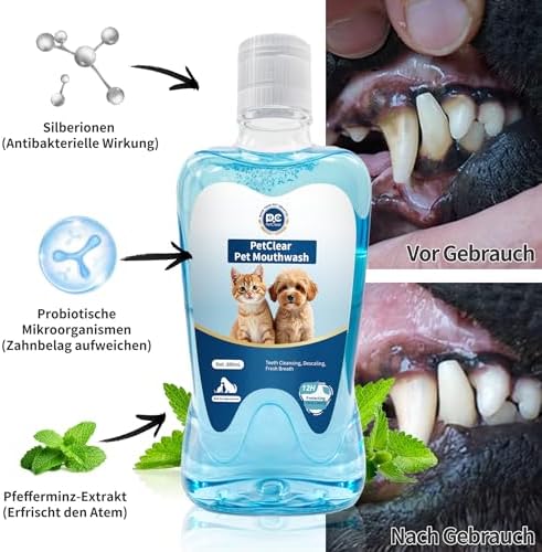 Mouthwash Dog, 380 ml Probiotic Formula|B0GDWK1BZY